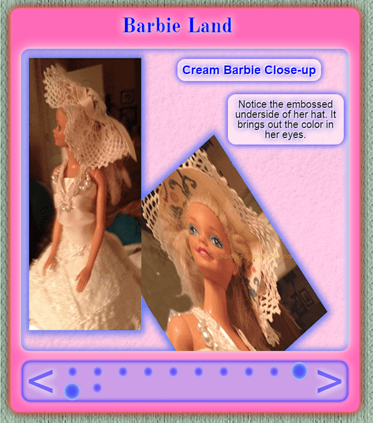 Cream Barbie Close-Up ~ Janet's Planet Barbieland